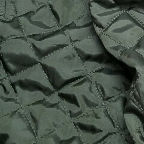 HOLLISTER Malaga Beach Jacket Womens Olive Green Faux Lambs Wool Crop Small - Picture 11 of 12